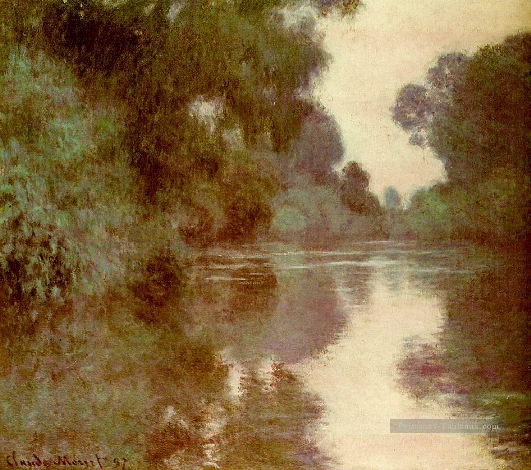 Bras de Seine près de Giverny Claude Monet Peintures à l'huile
